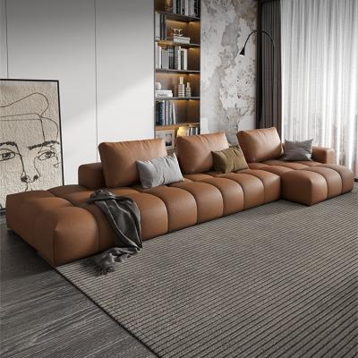 China Modern Living Room Leather Sofa (Other) Adjustable Nanotech Receipt Velvet Fabric Sectional Fabric Leisure Lounge Sofa for sale