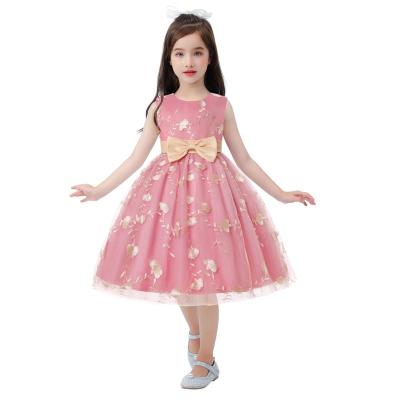 China Breathable Girls Dress Beautiful Girls Wedding Dress Various Latest Good Quality Embroidery Wedding Dress Casual Party Princess Dress Kids Girls for sale