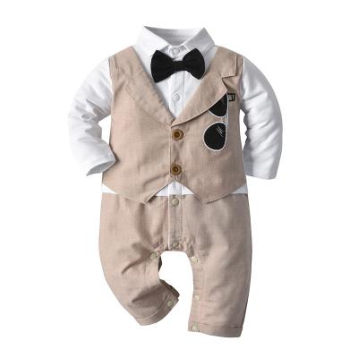 China Smart Casual Children's Boutique Set Flower Jacket Host Gentleman Boy Clothing Boys Dress Toddler Cotton Casual Boy's Suit Newborn Baby for sale