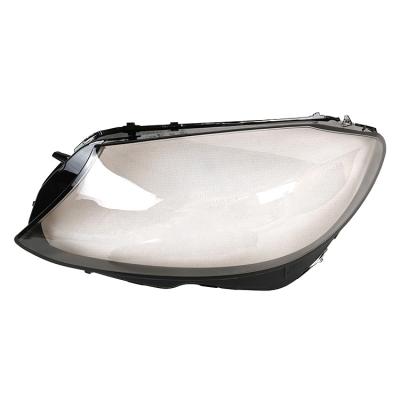 China Car Headlight Shells Cover Headlight Lenses Headlamp Lens Glass Cover For W205 for sale