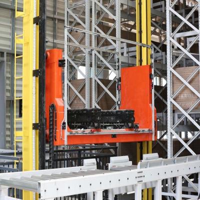 China Easy Operation Safety Convenience CE Certificated ASR Two Mast Two Column High Density Stacker Crane for sale