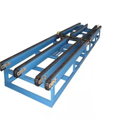 China Convenience Easy Steel Safety Operation Chain Conveyor For Warehouse Automatic Chain Conveyor For Assembly Line for sale