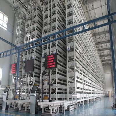 China Automated High Compatibility Automated Warehouse Towering Bay Racking Automatic Stacker SRS for sale