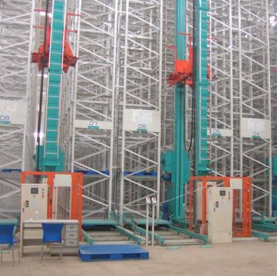 China Chinese Manufacturer Automatic Storage Retrieval System Corrosion Protection Industrial Shelves for sale