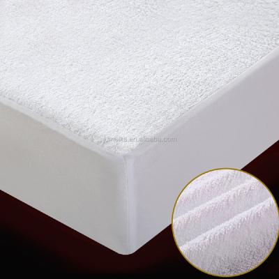 China Anti-Bacteria BSCI, OEKO-TEX100, High Quality: Terry Hypoallergenic Waterproof Mattress Protector, Reusable Waterproof Bed Insect Mattress Protector for sale