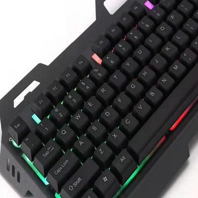 China BAJEAL USB LED Backlit 104 Keys Keyboard and Mouse Combos Home Notebook Desktop Computer Gaming Keyboard Mouse Set Latest for sale