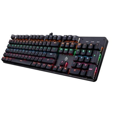 China BAJEA HJK901 RGB Mechanical Keyboard USB 104key Portable Blue Switch Keyboard For Computer Gamer for sale