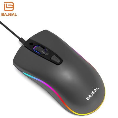 China BAJEAL Backlit Wired Girl Mouse Office Mini Optical Led Mouse With 4 Adjustable DPI for sale