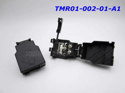 China Black Color Oven Junction Box , 3 Connectors Oven Electrical Box For Mini Oven for sale