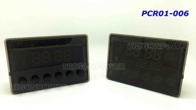 China Transparent Brown 6 Buttons Digital Oven Timer Manual Input For Built In Oven for sale