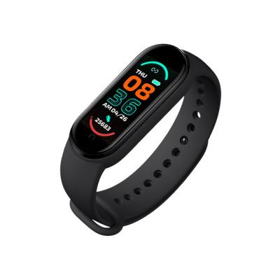 China MP3 Playback Blood Pressure Monitor Pedometer Reloj Wristband Smartwatch Band M6 Smartband for sale