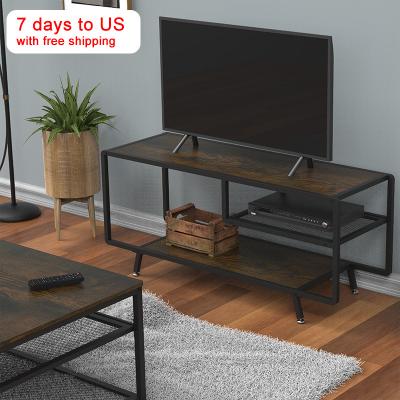 China Dropshipping Modern Unique Design Expandable Living Room Furniture Luxury Extendable Floor Unit TV Cabinet for sale