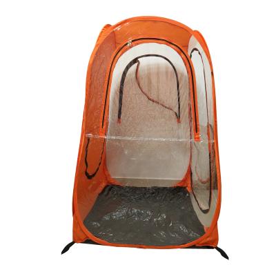 China Camouflage / Noise Toilet Playground Rain Proof Fishing Tent Triangle Tent Weather Tent Outdoor Beach House for sale