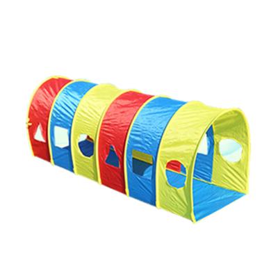 China Kids Soft Tent Noise Tower Toy Indoor Outdoor Playhouse Cartoon Foldable Tunnel Toy Tent For Kids Ball Pool for sale