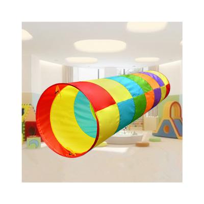 China Toy Indoor Outdoor Kids Soft Pop Up Crawling Game Toy Tent Play House Tunnel Kid Fun Crawling Tunnel Polyester Tunnel For Kids for sale