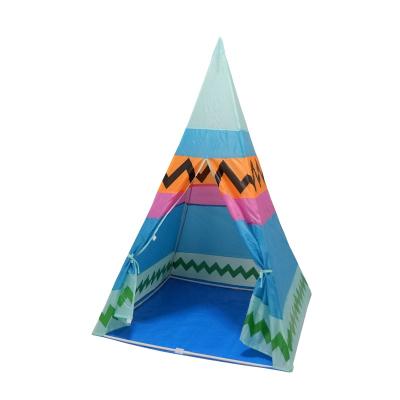 China Toy Indoor Soft Pop Up Portable Foldable Teepee Tent House Halloween Play Tent Soft Play Toy Tents For Kids for sale