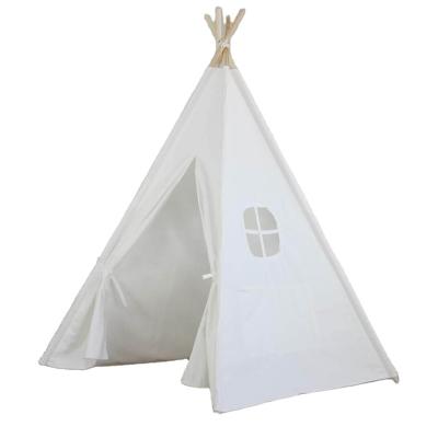 China Folding Princess Play House Toy Tents Indian Indoor Kids Game Toy Pink Soft Portable Teepee Bedroom Game Tent Teepee For Kids Soft Toy for sale