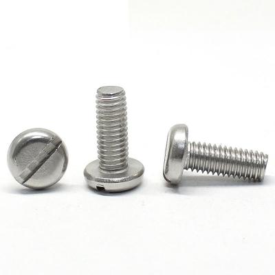 China Wholesale Slotted Pan Stainless Steel GB67 Pan Head Machine Screw for sale