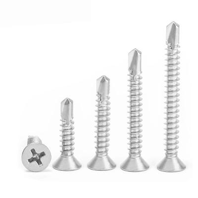 China Manufacturer Direct Selling Self Drilling Countersunk Flat Head Din7504 Flat Head Screw Manufacturer for sale