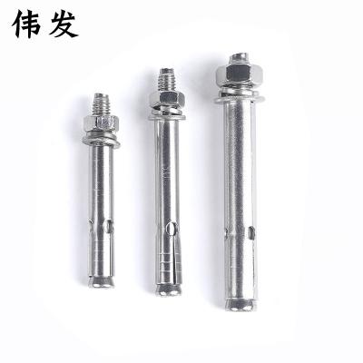 China High quality 316 stainless steel M6*60 special stainless steel expansion anchor bolt for sale