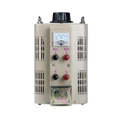 China Protect Household Appliances 15KVA Single Phase Manual / Variac Variable Voltage Regulator Transformer for sale