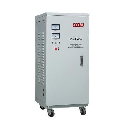 China SVC AVS 15KVA AC Servo Voltage Stabilizer For Small Boat for sale