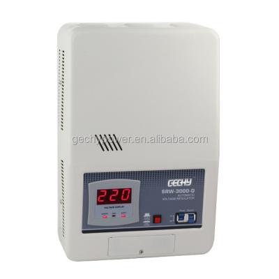 China SVC 5kva 220v 100% AC Power Rely Type Universal AC Automatic Voltage Regulator / Power Supply Voltage Stabilizer for sale