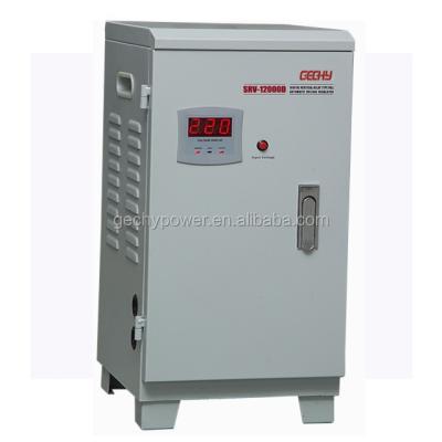 China SVC 12KVA to 220v Type SVC 12KVA to 220v LCD Single Phase AC Generator/Stabilizer/AVR Type Relay for sale