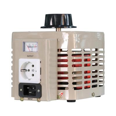 China SVC TDGC2 3KVA 220v Pure Sine Wave AC Voltage 0~250v Adjustable Manual Voltage Regulator for sale