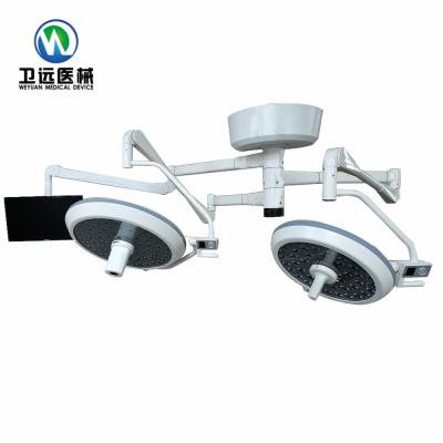 China WYLED700/500MHD Steel Medical Light Comfortable Operation Theater Lighting with Flexible Arm and HD Video Camera System for sale