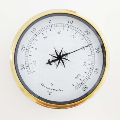 China Easy to Read Mini Porthole Standard Bimetal Stainless Thermometer for sale