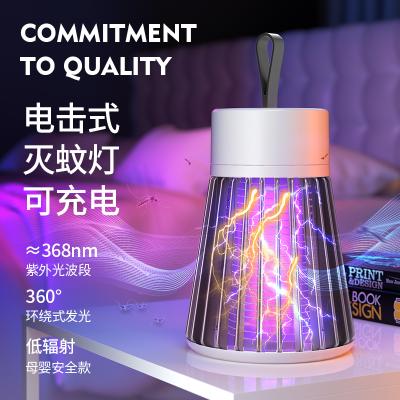 China 100-150 Square Meters USB Electronic Mosquito Killer Lamp Directly Plug In UV Purple Electronic LED Shock Killer Mosquito Light for sale