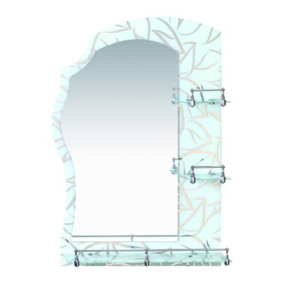 China European Style Wholesale Elegant Bathroom Accessories Wall Mounted Bath Mirror for sale