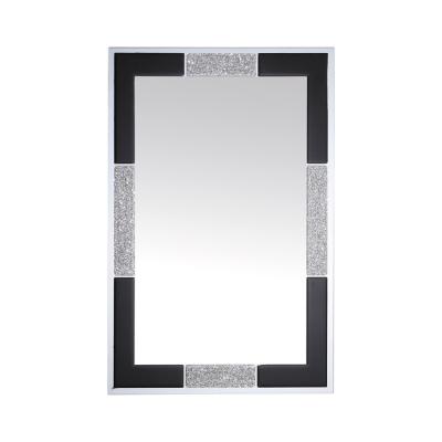 China Hotel Bathroom Concise And Elegant Home Decor Resin Wall Mounted Mirror for sale