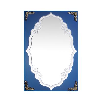 China High Quality Elegant Hotel Bathroom Home Decoration Bath Decor Resin Mirror Hotel Suitable for sale