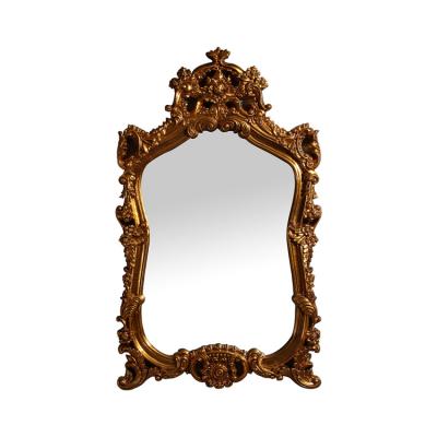 China Home Decoration Hot Sale Hotel Bathroom Decor Delicate Home Makeup Frame Mirror for sale