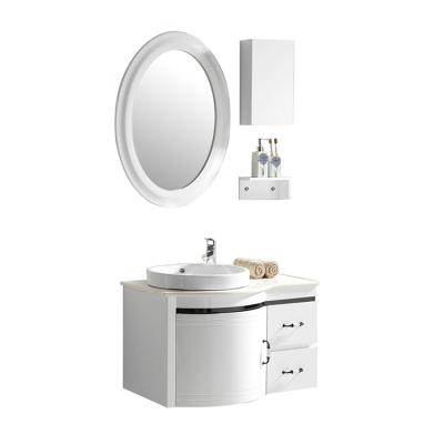 China Modern Concise Modern Style Apartment Bathroom Cabinet for sale