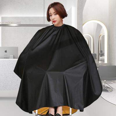 China KEFEI Waterproof Customize Cape And Apron LOGO Sakib Cape For Barber Custom Made Quality Hairdressing for sale