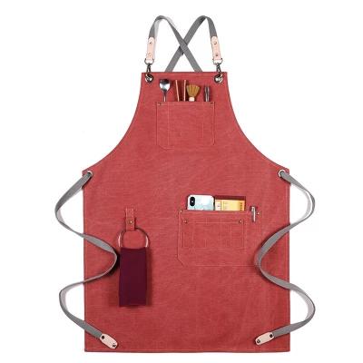 China 2020 Beverage/food china factory canvas cafe work tool bartender apron for men and women for sale