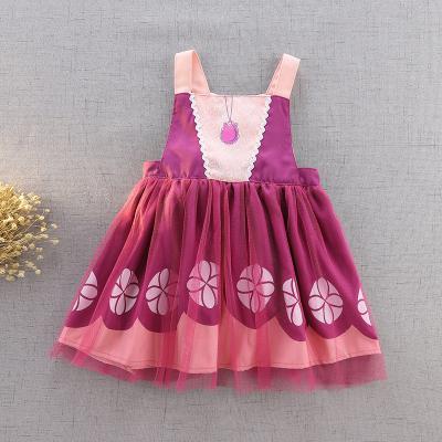 China Ready drink/food china kefei aprons for kids drawing princess apron children kids poly apron for sale