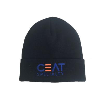 China COMMON Custom Unisex Beanie Knit Hat Winter Skull Cap, Acrylic Embroidery Plain Beanies Wholesale for sale