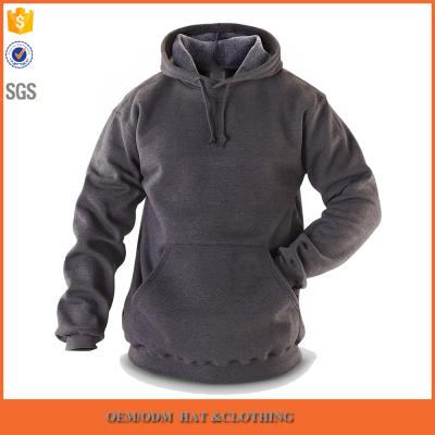 China Anti-pilling Mens Clothing Gray Empty Designer OEM Terry French Hoodies for sale