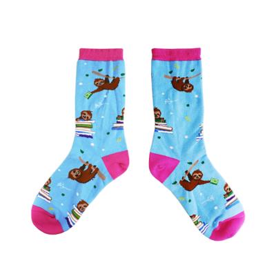 China INS Autumn And Winter QUICK DRY HappySocks Cool And Wild Soft Fashionable Sports Cotton In Lovely Tube Leg Socks for sale