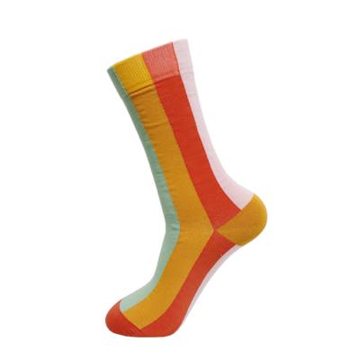 China New Product QUICK DRY SOCKS Style Literary Color Medium French Couples Tube Happy And High Fashionable Niche Socks for sale