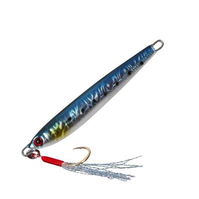 China Durable Kishimoto Metal Jig Fishing Lure 80mm 40g Lead Jigs Hard Bait Saltwater Slow Bait Bait for sale