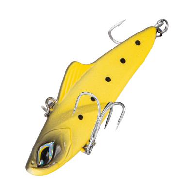 China Kishimoto Durable OEM Vib Fishing Lure Saltwater 70mm Vibration 20g Hard Prime Rattling Plastic Lures for sale