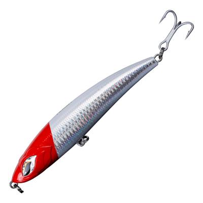 China Kishimoto Durable Saltwater Sinking Pencil Lure 115mm 60.5g Artificial Hard Plastic Stickbait Baits for sale