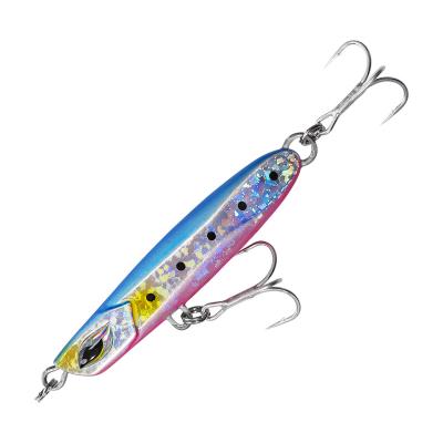 China Durable Saltwater Lead Jigs Fishing Lure 70mm Mackerel 40g Slow Throw Building Lures for sale