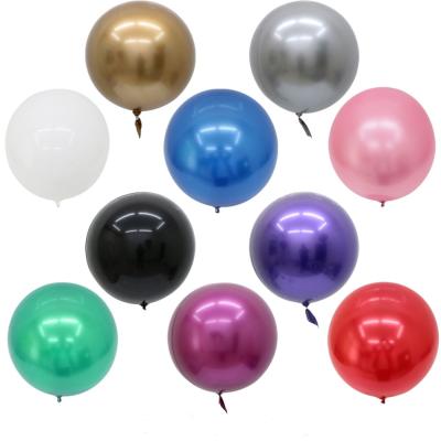 China Toys/Gift Bubble Balloon Bobo PVC Metallic Balloon/Decorations 18inch 22inch 32inch for Party Decoration for sale