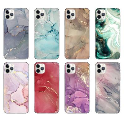 China IMD Printed Custom Anti-knock Matte Marble Tpu Luxury Phone Case for iphone 12 12 mini 12 pro 11 11Pro max max for sale